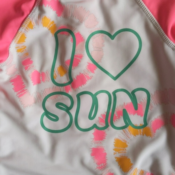 joe fresh long sleeve rashguard 6-12 months baby girl - Picture 2 of 6